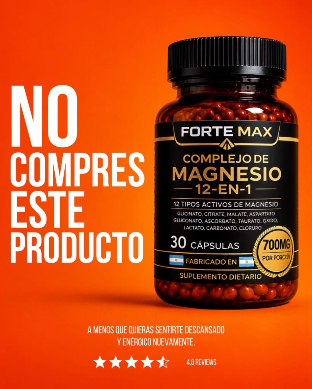 Producto nuevo fortedorx